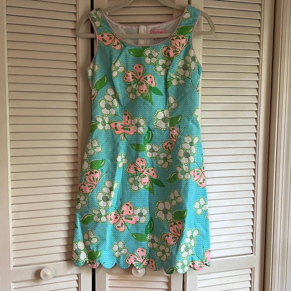 Lily Pulitzer floral shift dress